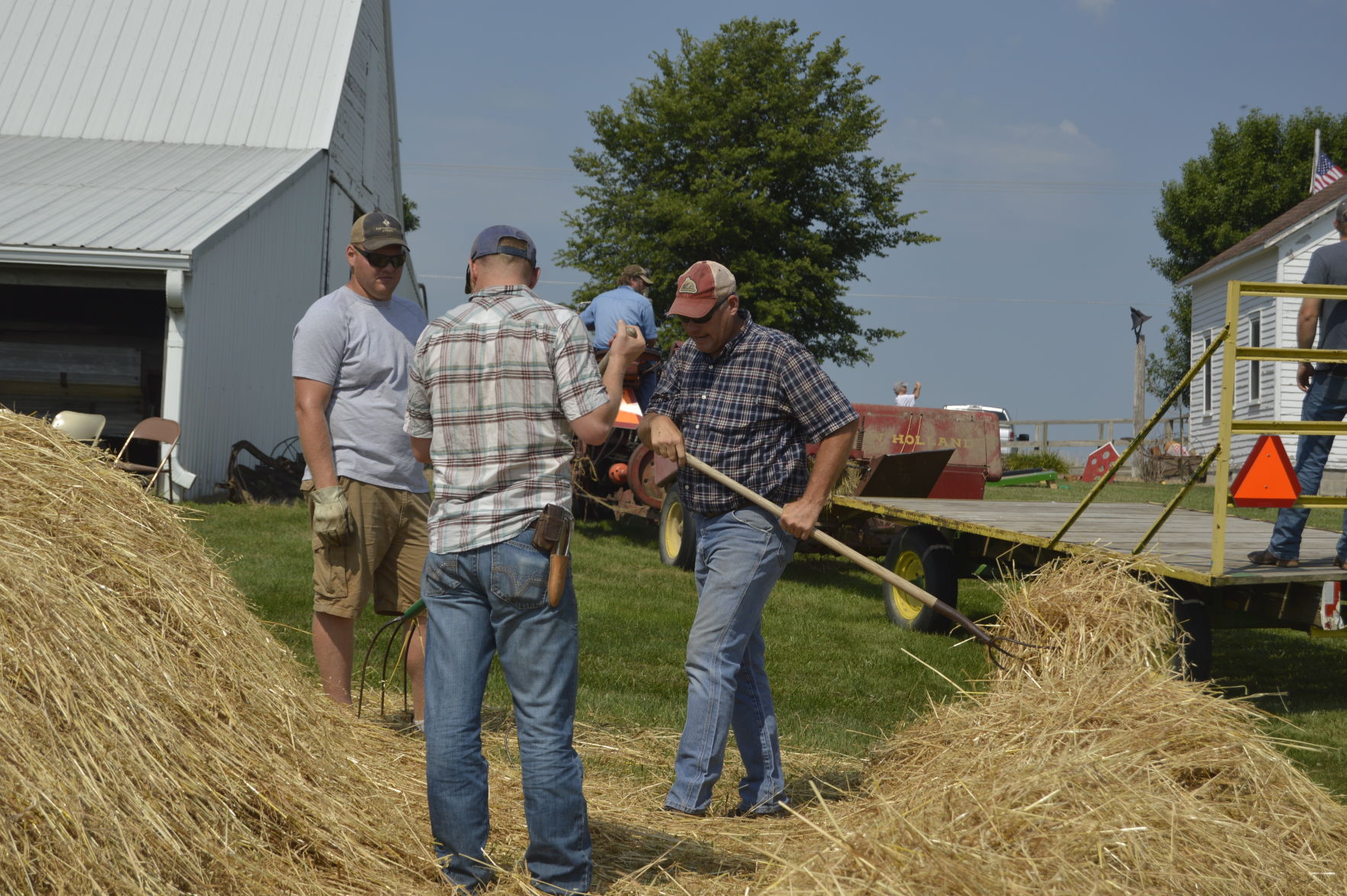 Threshing Day and Motorcycles (18).JPG